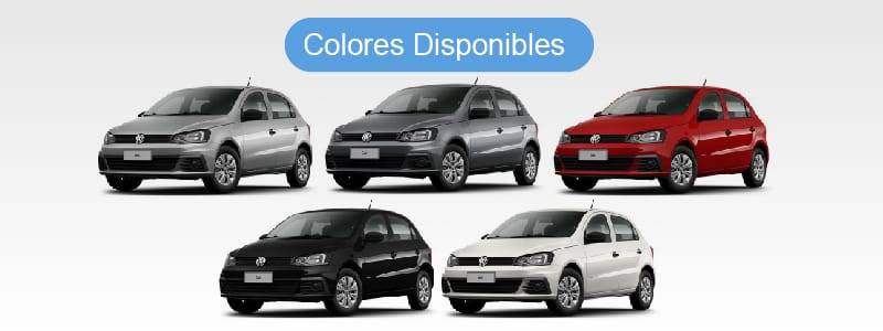 Colores Disponibles Volkswagen Gol Trend Ahora 84