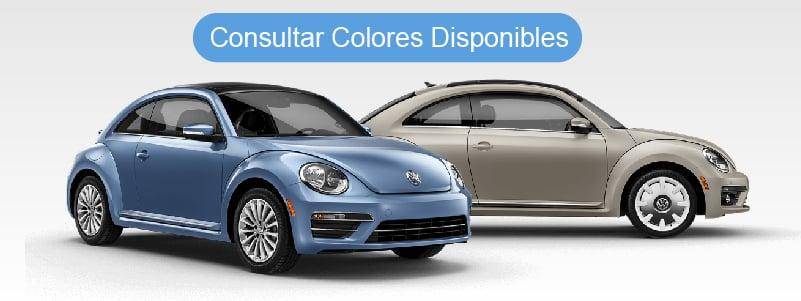 Colores Volkswagen Beetle Ahora 84