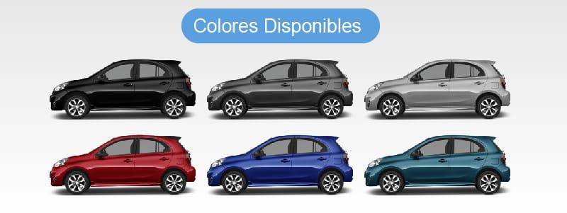 Colores Disponibles Nissan March Ahora 84 autos